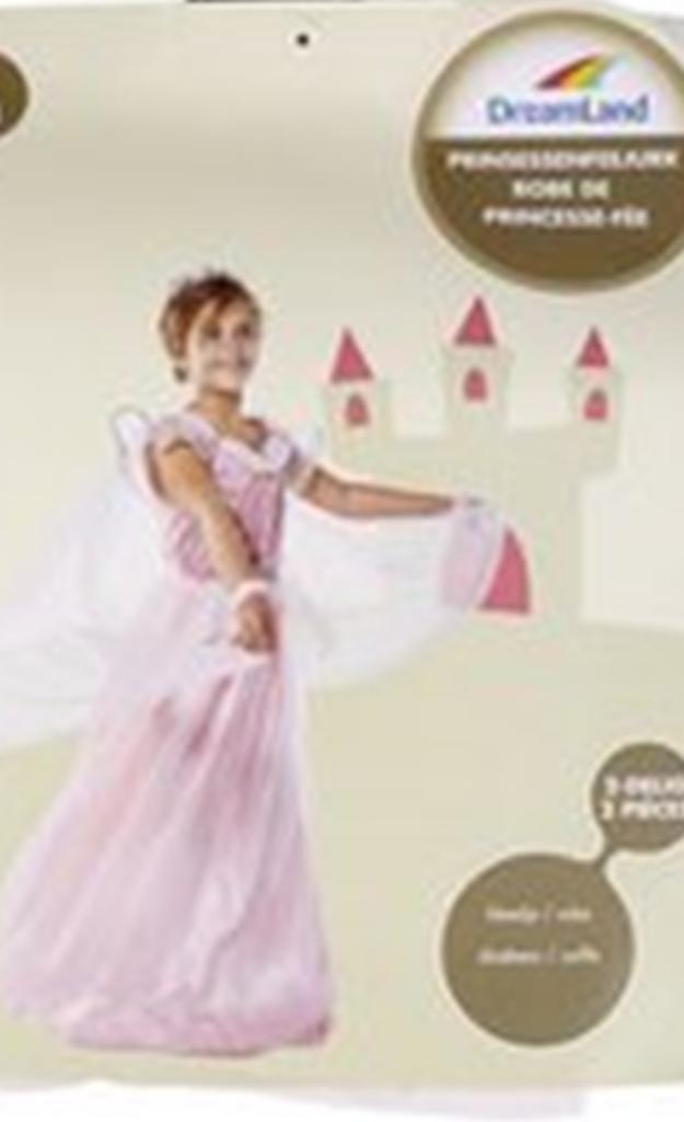 Princessenkleed, verkleedkledij, Kinderen en Baby's, Carnavalskleding en Verkleedspullen, Gebruikt, Meisje, 110 t/m 116, Ophalen