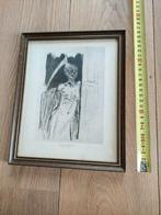 Félicien Rops Heliogravure, Antiek en Kunst, Kunst | Etsen en Gravures, Ophalen of Verzenden