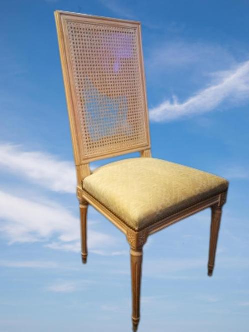 STOELEN (verkocht per 2 of 4 of 6 of 8), Huis en Inrichting, Stoelen, Gebruikt, Vijf, Zes of meer stoelen, Hout, Stof, Overige kleuren
