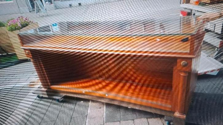 Winkeltoog : Art Deco Mahonie , Vitrinne TOOG toonbank, Zakelijke goederen, Kantoor en Winkelinrichting | Kantoormeubilair en Inrichting