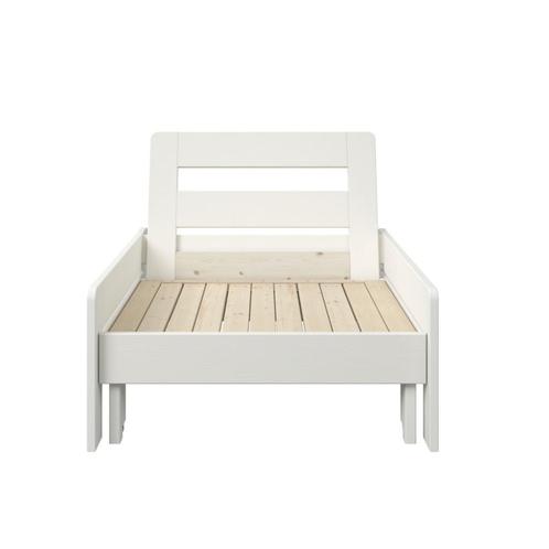 Converteerbare fauteuil, Huis en Inrichting, Fauteuils, Nieuw, Hout, 75 tot 100 cm, 75 tot 100 cm, Ophalen of Verzenden