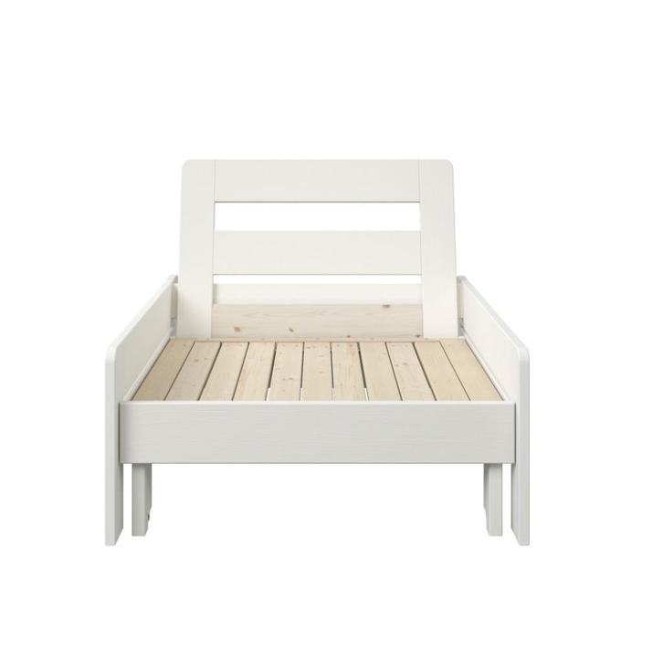 Converteerbare fauteuil, Huis en Inrichting, Fauteuils, Nieuw, Hout, 75 tot 100 cm, 75 tot 100 cm, Ophalen of Verzenden
