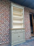 Massief houten boekenkast/bibliotheekkast GRATIS LEVERING, Ophalen of Verzenden, Zo goed als nieuw
