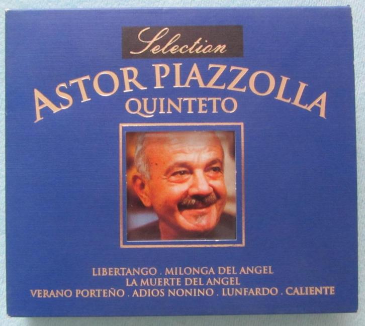 CD - Astor Piazzolla - Quinteto - Dubbel CD, Cd's en Dvd's, Cd's | Latin en Salsa, Zo goed als nieuw, Verzenden