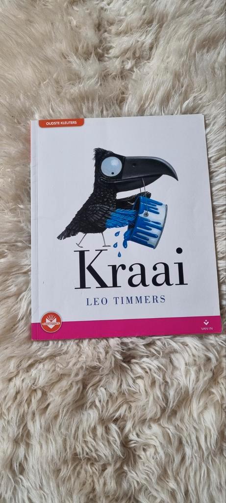 Kraai - prentenboek Leo Timmers, Boeken, Kinderboeken | Kleuters, Gelezen, Fictie algemeen, 4 jaar, Jongen of Meisje, Voorleesboek