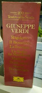 Guiseppe verdi verzamelbox vinylplaten, Cd's en Dvd's, Vinyl | Klassiek, Ophalen, Classicisme, Gebruikt, Opera of Operette