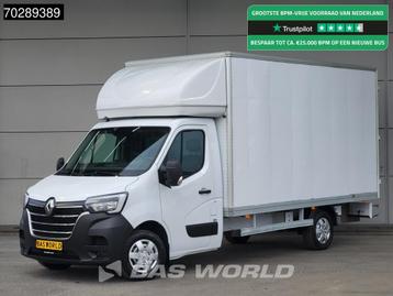 Renault Master 145PK Bakwagen Achterdeuren Navi LED Airco Eu, 145 ch, Euro 6, Entreprise, 3 places