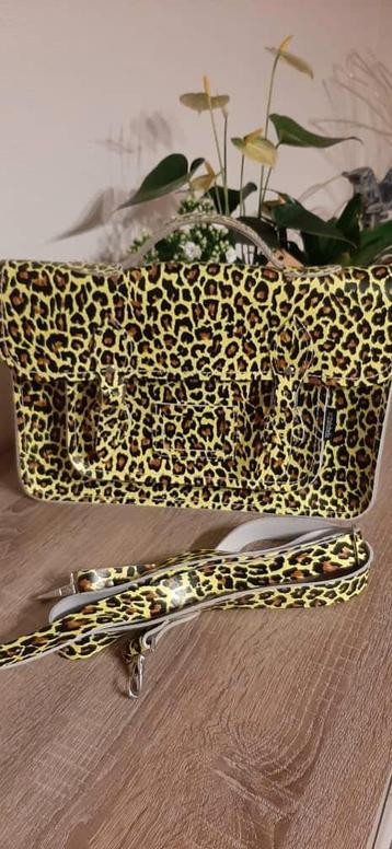 Satchel 14.5" Fluorescent print schoudertas - yellow fleuro  beschikbaar voor biedingen