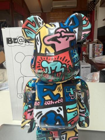 Keith Haring X Bearbrick V10 400% 28 cm. beschikbaar voor biedingen