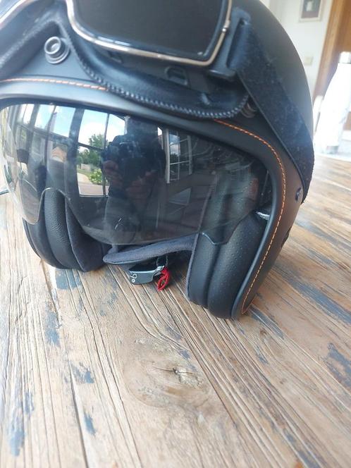 Jethelm Scorpion Belfast Evo Solid - Krasvrij, Motoren, Kleding | Motorhelmen, Jethelm, M, Overige merken, Nieuw zonder kaartje