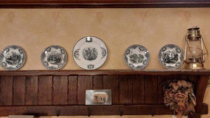 Assiettes Napoléon, Antiquités & Art, Antiquités | Céramique & Poterie, Enlèvement ou Envoi