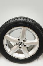 Volkswagen velgen met winterbanden 205/55 R16 – Dunlop SP, Auto-onderdelen, Banden en Velgen, Ophalen, Gebruikt, 16 inch, Banden en Velgen