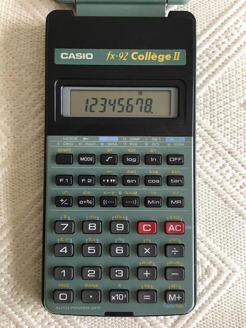 Calculatrice Casio fx-92 Collège II, Divers, Calculatrices, Neuf, Enlèvement