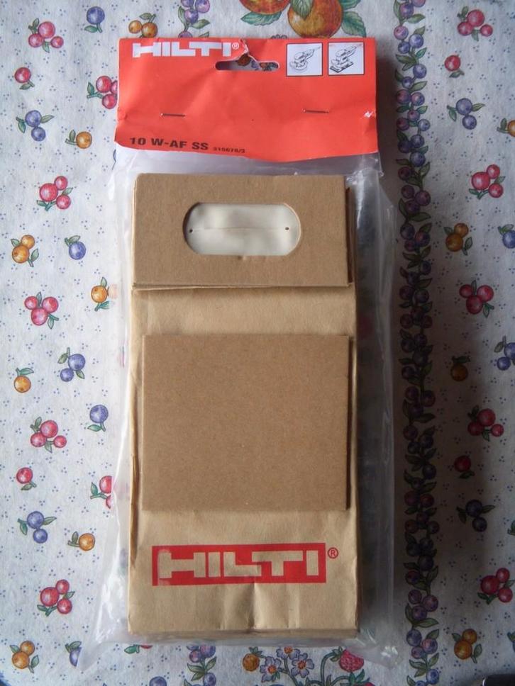 Hilti stofzakken schuurmachine WFE 450-e, Doe-het-zelf en Bouw, Gereedschap | Schuurmachines, Nieuw, Ophalen of Verzenden