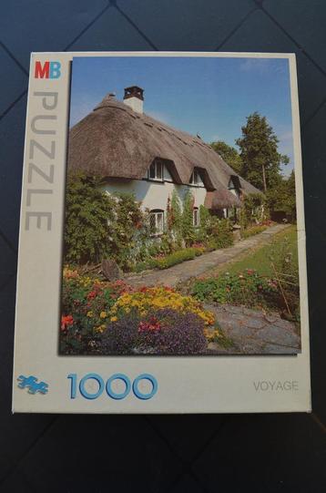 MB puzzle Voyage Landhuis 1000 stukjes ca 66,50 x 50 cm