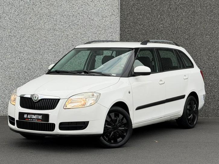 SKODA FABIA 1.2i BREAK • 2009 • AIRCO • BLANCO GEKEURD VVK, Auto's, Skoda, Bedrijf, Te koop, ABS, Airbags, Airconditioning, Alarm