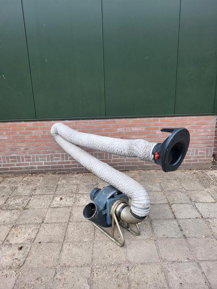 Nederman lasdampafzuiging / afzuiger, Doe-het-zelf en Bouw, Buizen en Afvoer, Zo goed als nieuw, Ophalen