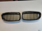 Nieren set Grille met chroomraam en zwarte strepen BMW E90 E, Auto-onderdelen, Ophalen of Verzenden, Gebruikt