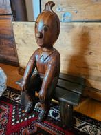 Mooi houten Tintin op een bankje, Ophalen, Kuifje