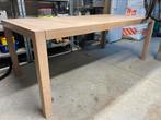 Massieve houten tafel 200x100, Gebruikt, Ophalen