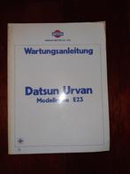 Datsun Nissan Urvan E23 werkplaatshandleiding Duits, Ophalen of Verzenden