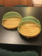 Fruitmanden Franse makelij 2 stuks, Ophalen, Overige materialen, Mand, Rond