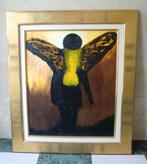 Modern schilderij - olie op doek - niet getekend., Antiek en Kunst, Kunst | Schilderijen | Modern, Ophalen