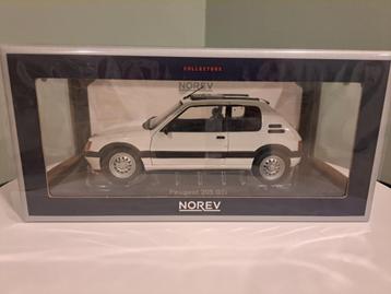 Peugeot 205 GTI Norev 1:18 beschikbaar voor biedingen