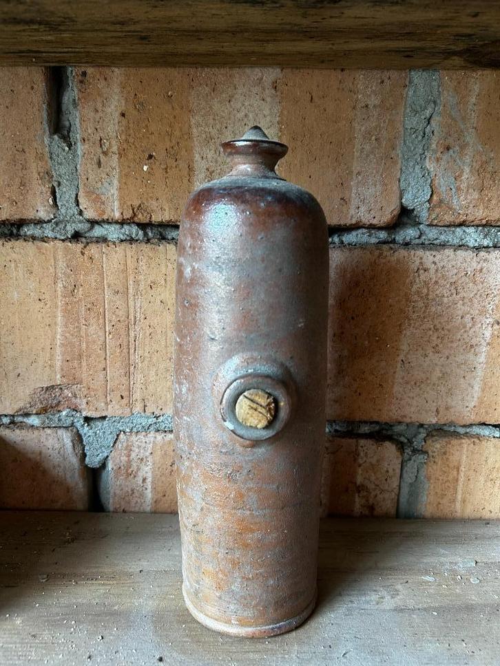 Antieke steengoed kruik (28 cm hoog), Antiek en Kunst, Curiosa en Brocante, Ophalen