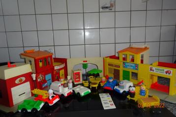 Vintage Fisher Price Play Family #997 Village*PRIMA STAAT* 