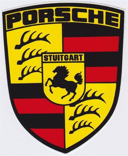 Porsche sticker #1, Auto diversen, Autostickers, Verzenden