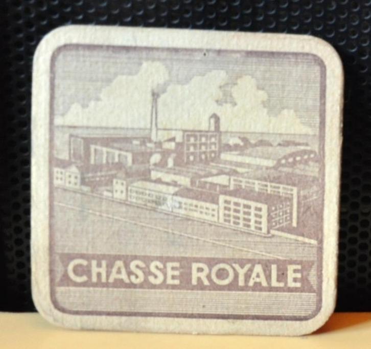 sous bock double face chasse royale lux pils (sb37), Collections, Marques de bière, Comme neuf, Sous-bock, Autres marques, Enlèvement ou Envoi