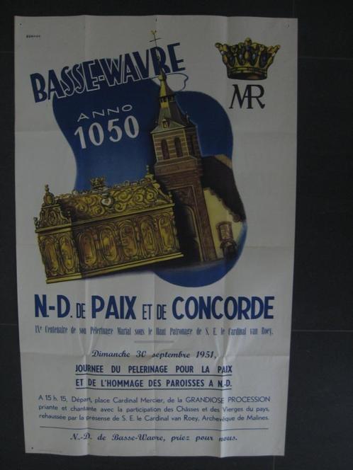 Wavre – Notre-Dame de Basse-Wavre 150e – 1951, Livres, Histoire nationale, Utilisé, Enlèvement ou Envoi