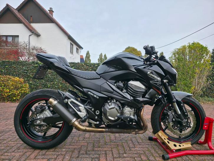 Kawasaki Z800 - ABS - Black Edition - Gekeurd!, Motos, Motos | Kawasaki, Particulier, plus de 35 kW, 4 cylindres, ABS, Échappement sport