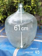 GROTE glazen fles - 61cm hoog, Ophalen, Gebruikt