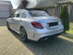 Mercedes C 160 AMG LINE PANO COMAND LED, Automaat, 4 deurs, 5 zetels, Lederen bekleding