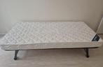 Eenpersoonsbed, boxspring en matras - zeer weinig gebruikt, Ophalen, 90 cm, Eenpersoons, Zo goed als nieuw