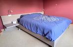 slaapkamer - dubbelbed (160cm) - kleerkast - comode, Ophalen, Gebruikt, Tweepersoons, Modern