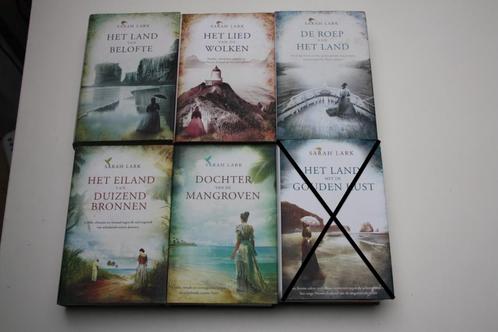 Sarah lark * 5 boeken * vrouwen kiward * jamaica saga, Boeken, Romans, Gelezen, Ophalen of Verzenden