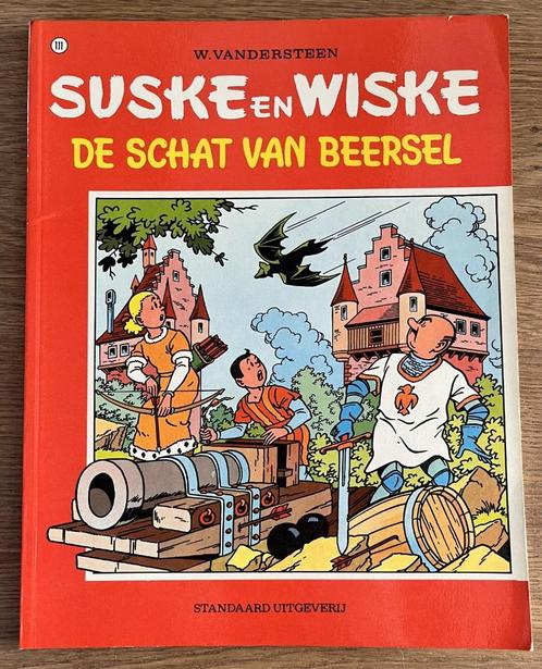 Suske en Wiske - De schat van Beersel -111(1973) Strip, Boeken, Stripverhalen, Gelezen, Eén stripboek, Ophalen of Verzenden