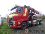 Vrachtwagen tractor + Volvo FH64 9.0 E5 Auxiliary hijskraan, Auto's, Te koop, Bedrijf, BTW verrekenbaar, Volvo