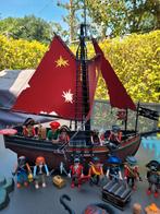 Playmobil piraten - schatteleiland - piratenboot, Ophalen, Zo goed als nieuw