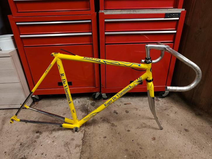 Roger de Vlaeminck Le Gitan Adriatico koerskader te koop!!, Fietsen en Brommers, Fietsen | Oldtimers, Ophalen