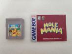 Nintendo GB: Mole Mania, Games en Spelcomputers, Games | Nintendo Game Boy, Gebruikt, Ophalen of Verzenden