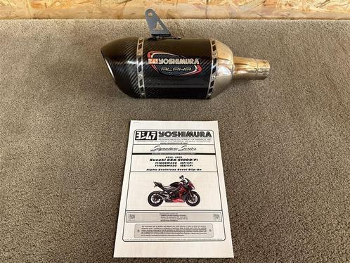 Yoshimura Alpha carbon uitlaat GSX-S1000 GSXS1000 F 16-20, Motoren, Onderdelen | Suzuki, Gebruikt, Verzenden