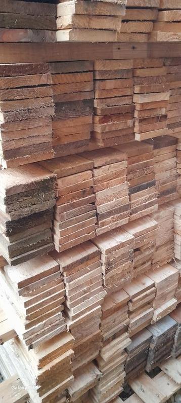 Faliesplanken 2m40 lang bekleding, constructie , bloembakken beschikbaar voor biedingen