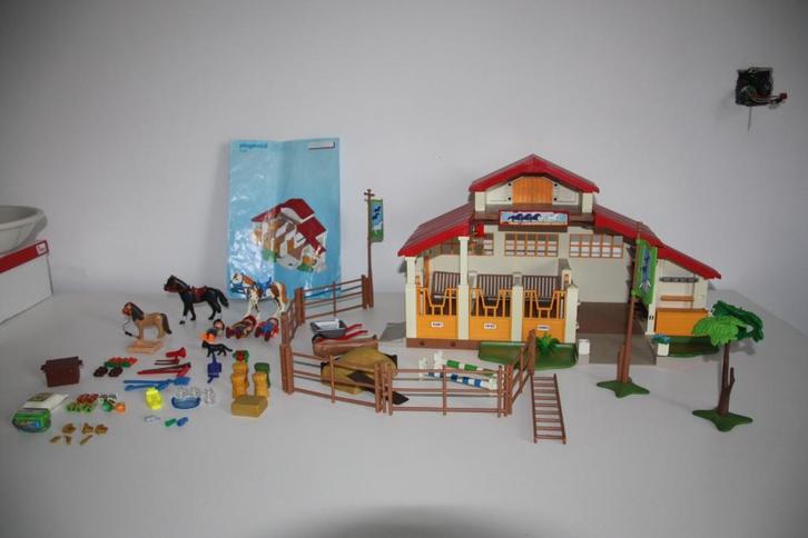 Playmobil 4190 grote paardenmanege, Kinderen en Baby's, Speelgoed | Playmobil, Gebruikt, Los Playmobil, Ophalen of Verzenden