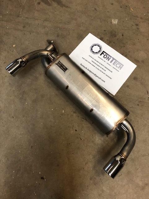 MGF MG TF rvs Trevor Taylor MK9 gebruikt , uniek koopje !, Auto-onderdelen, Uitlaatsystemen, MG, Gebruikt, Ophalen of Verzenden