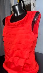 Rode jurk, Kleding | Dames, Jurken, Maat 38/40 (M), H&M, Ophalen of Verzenden, Zo goed als nieuw
