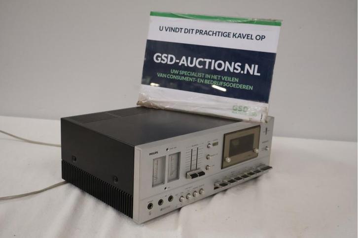 Stereo Cassetterecorder van Philips, Audio, Tv en Foto, Cassettedecks